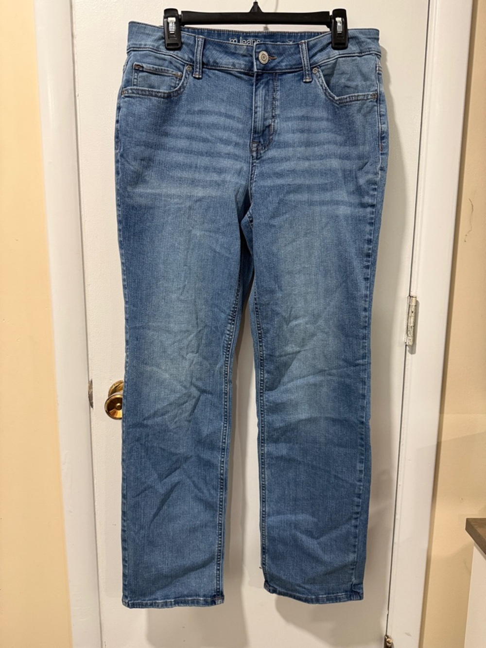 Maurices Light Blue Women's Straight-Leg Jeans